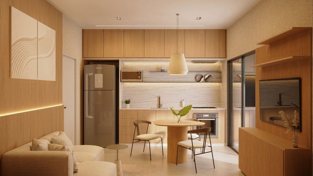 Studio garden com terraço do ITI Residence