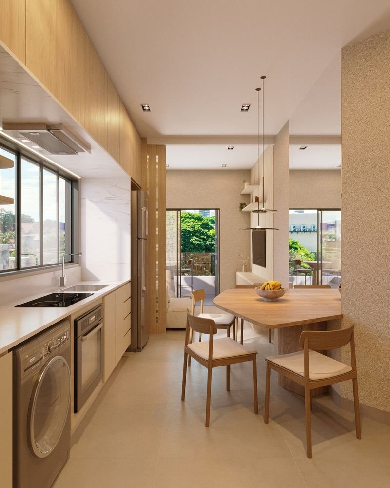 Apartamento decorado do ITI Residence